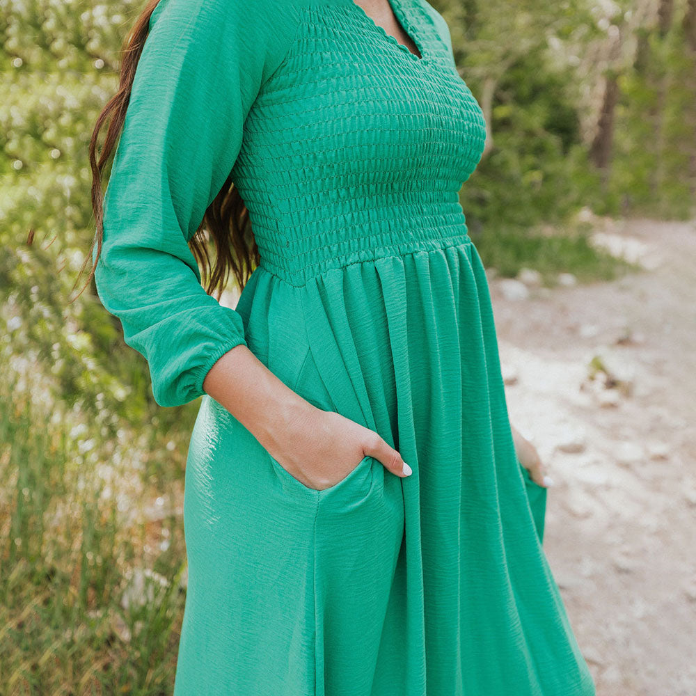 Isabelle Dress (Green)