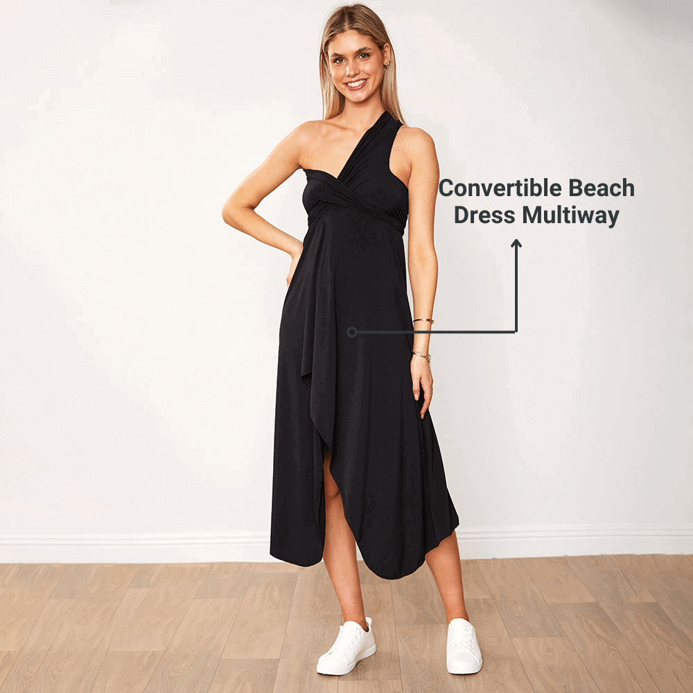 Jenna Multiway Dress (Black) Jenna Multiway Dress (Black)
