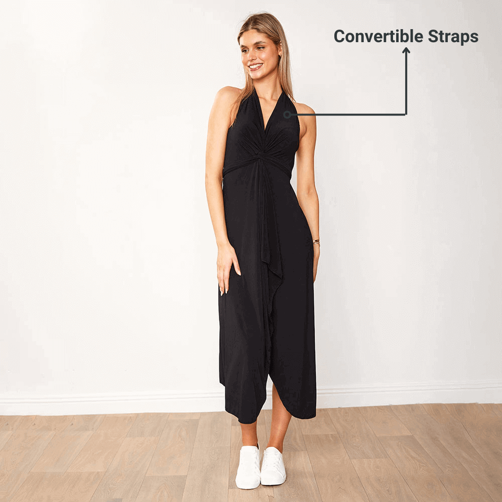 Jenna Multiway Dress (Black) Jenna Multiway Dress (Black)