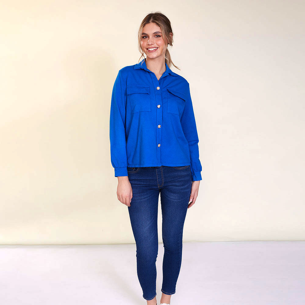 Jenny Top (Royal Blue)