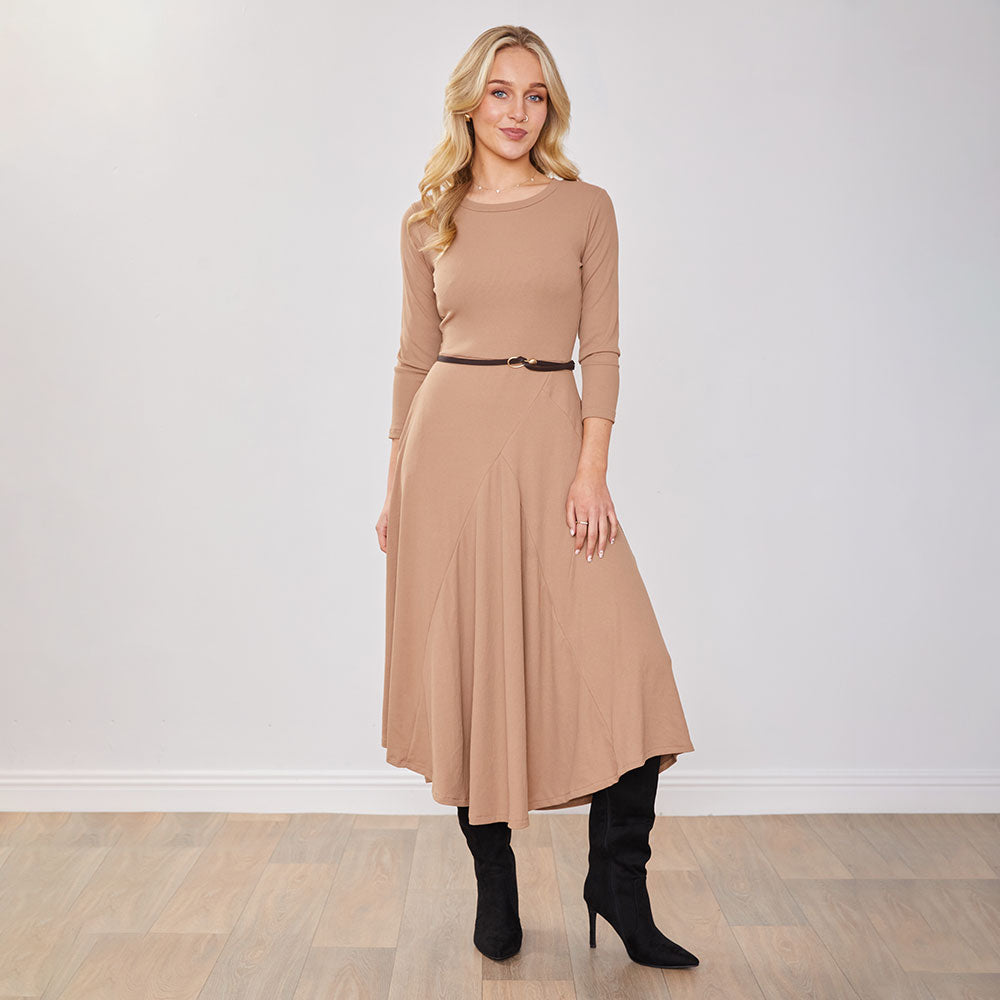 Jessie Dress (Tan)