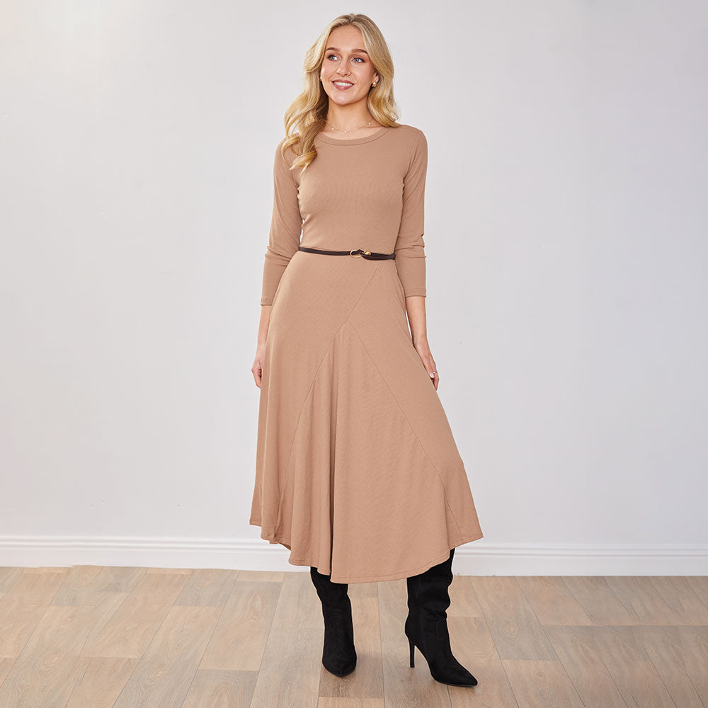 Jessie Dress (Tan)