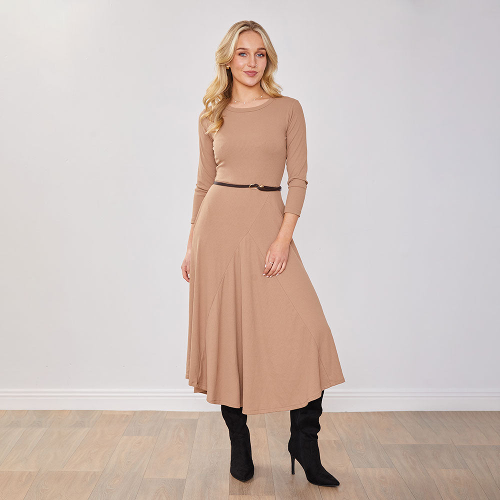 Jessie Dress (Tan)