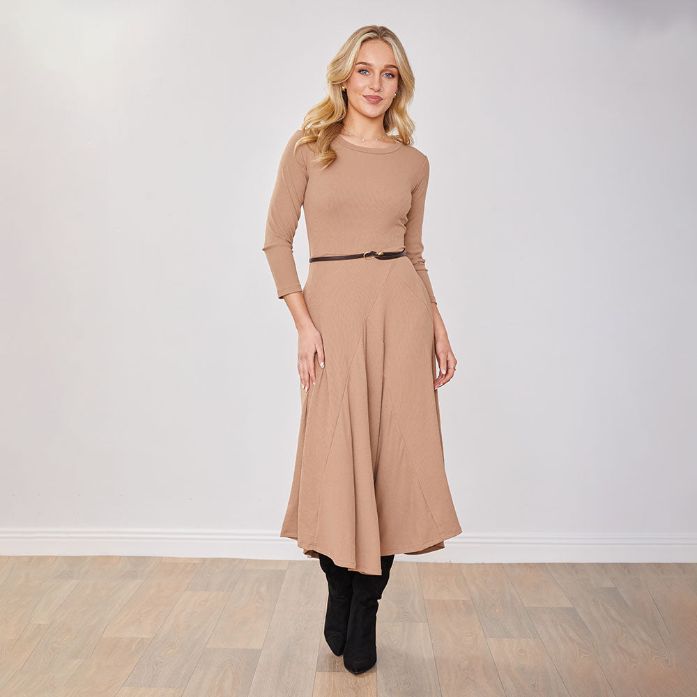 Jessie Dress (Tan)