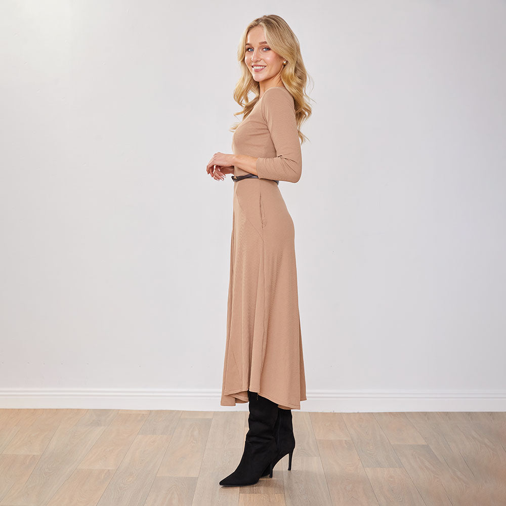 Jessie Dress (Tan)