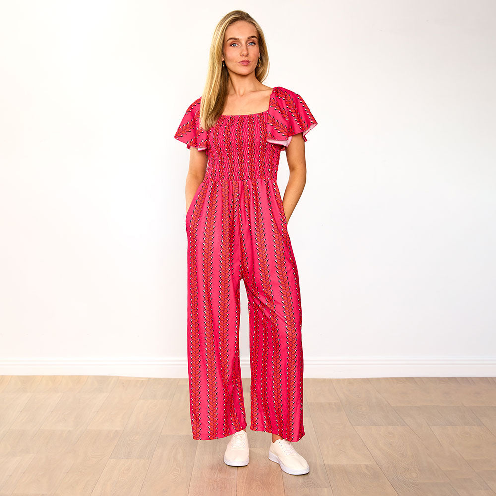 Mara Jumpsuit (Berry)