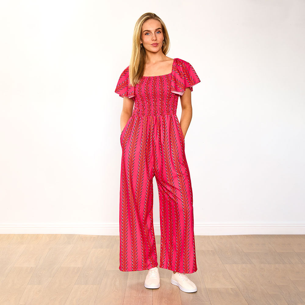 Mara Jumpsuit (Berry)