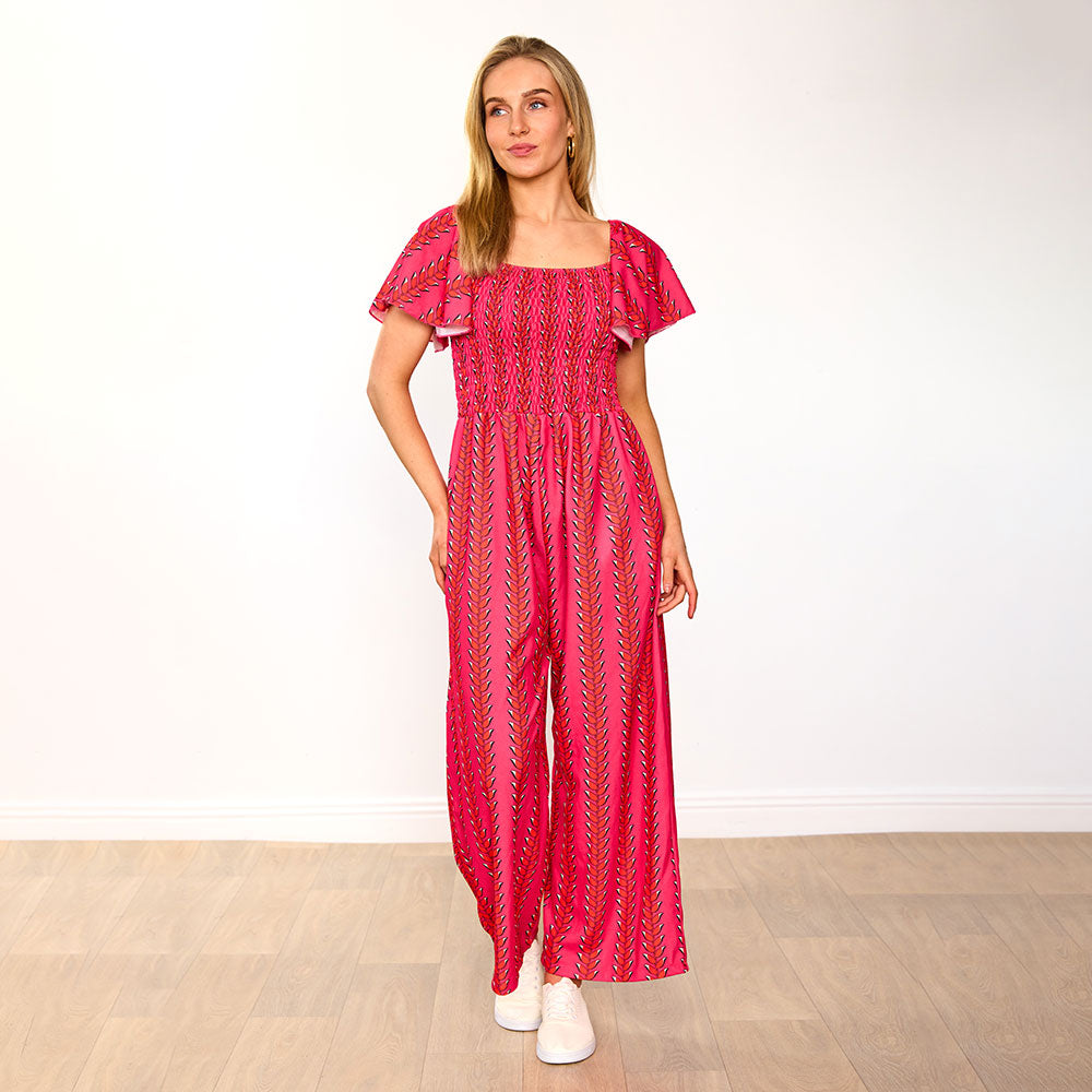 Mara Jumpsuit (Berry)