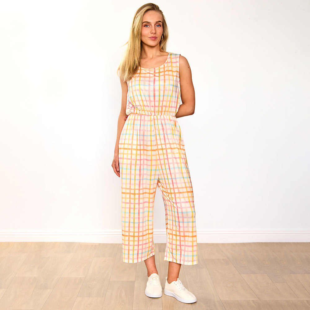 Lottie Jumpsuit (Pastel Yellow)