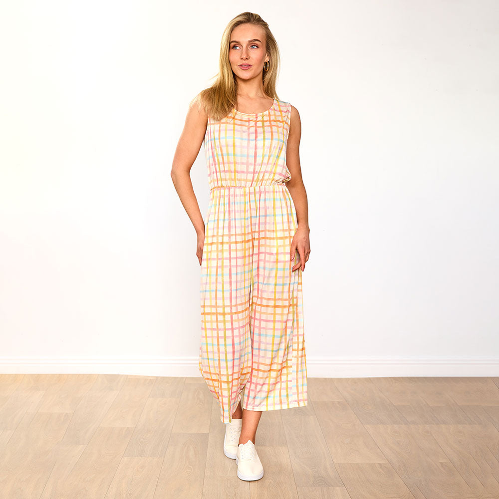 Lottie Jumpsuit (Pastel Yellow)