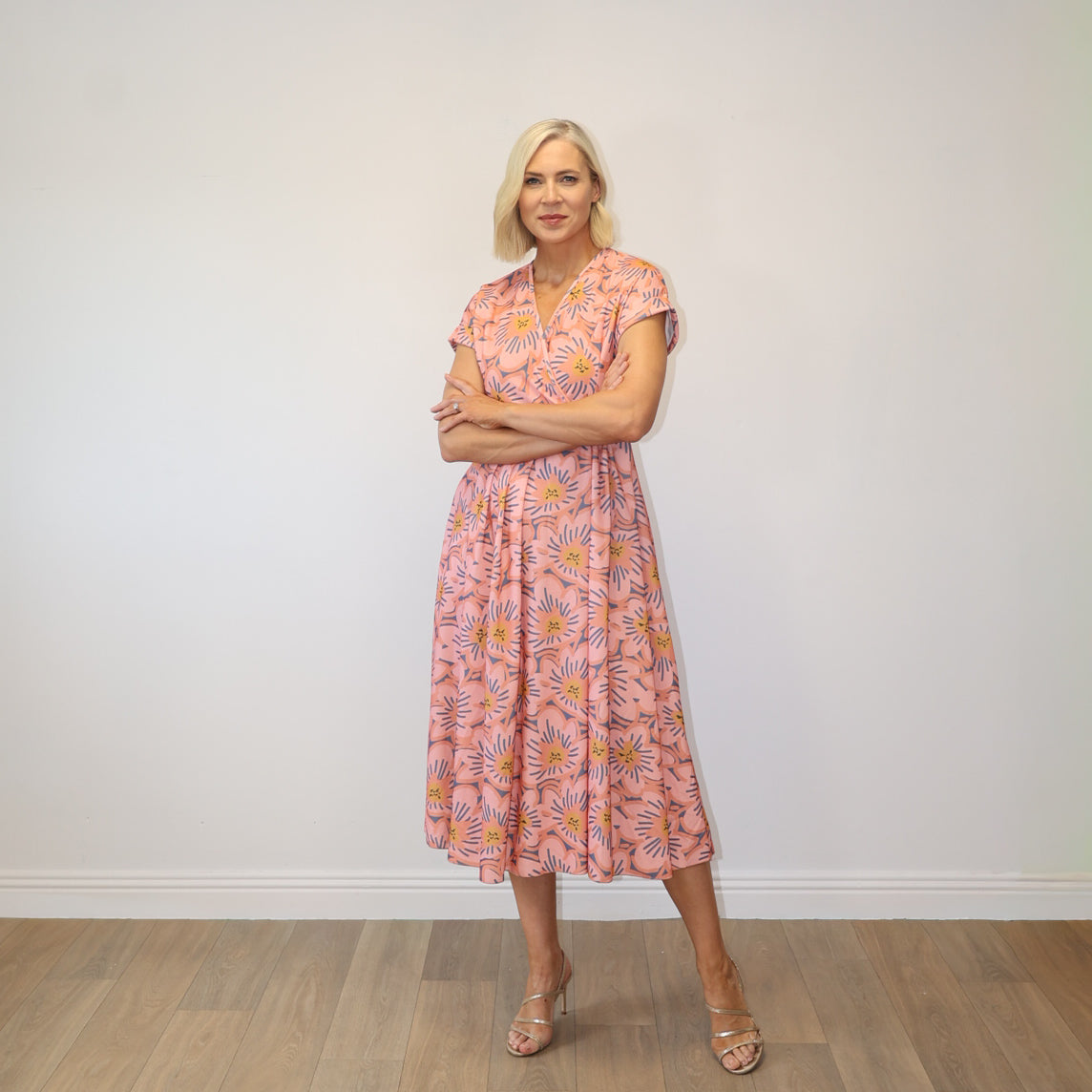 Kennedy Dress (Pastel Wild Flower)