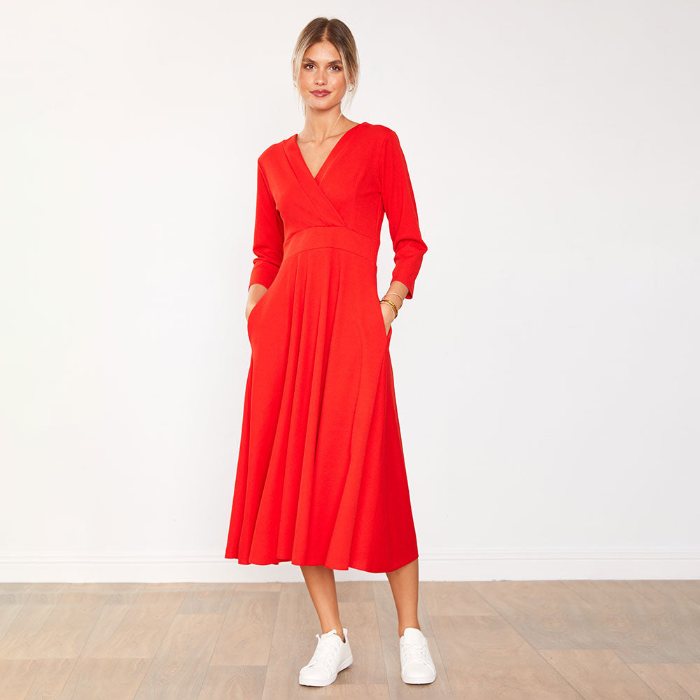 Kimi Dress (Red)