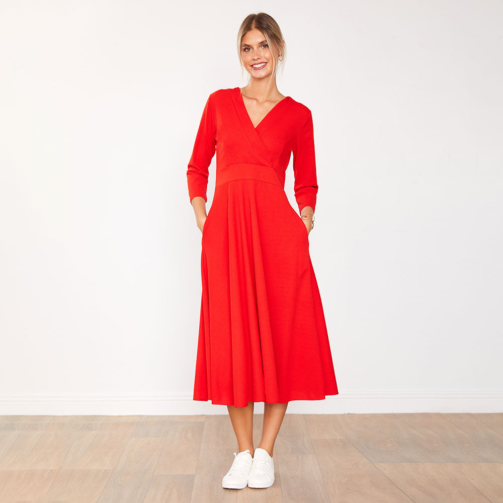 Kimi Dress (Red)