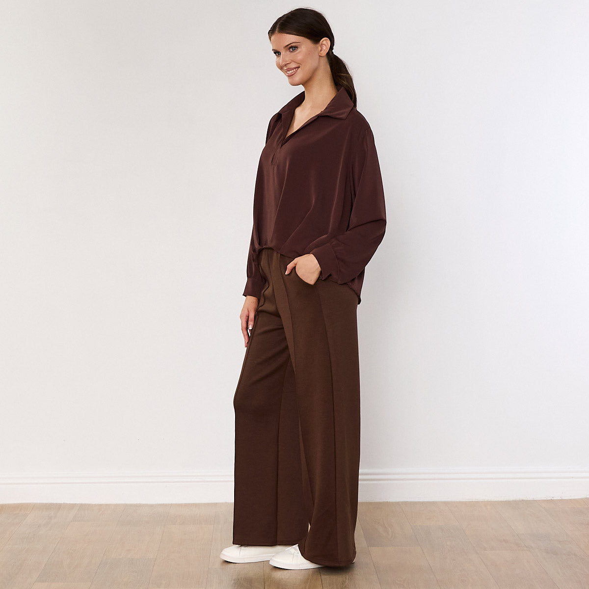Kirsten Top (Brown)