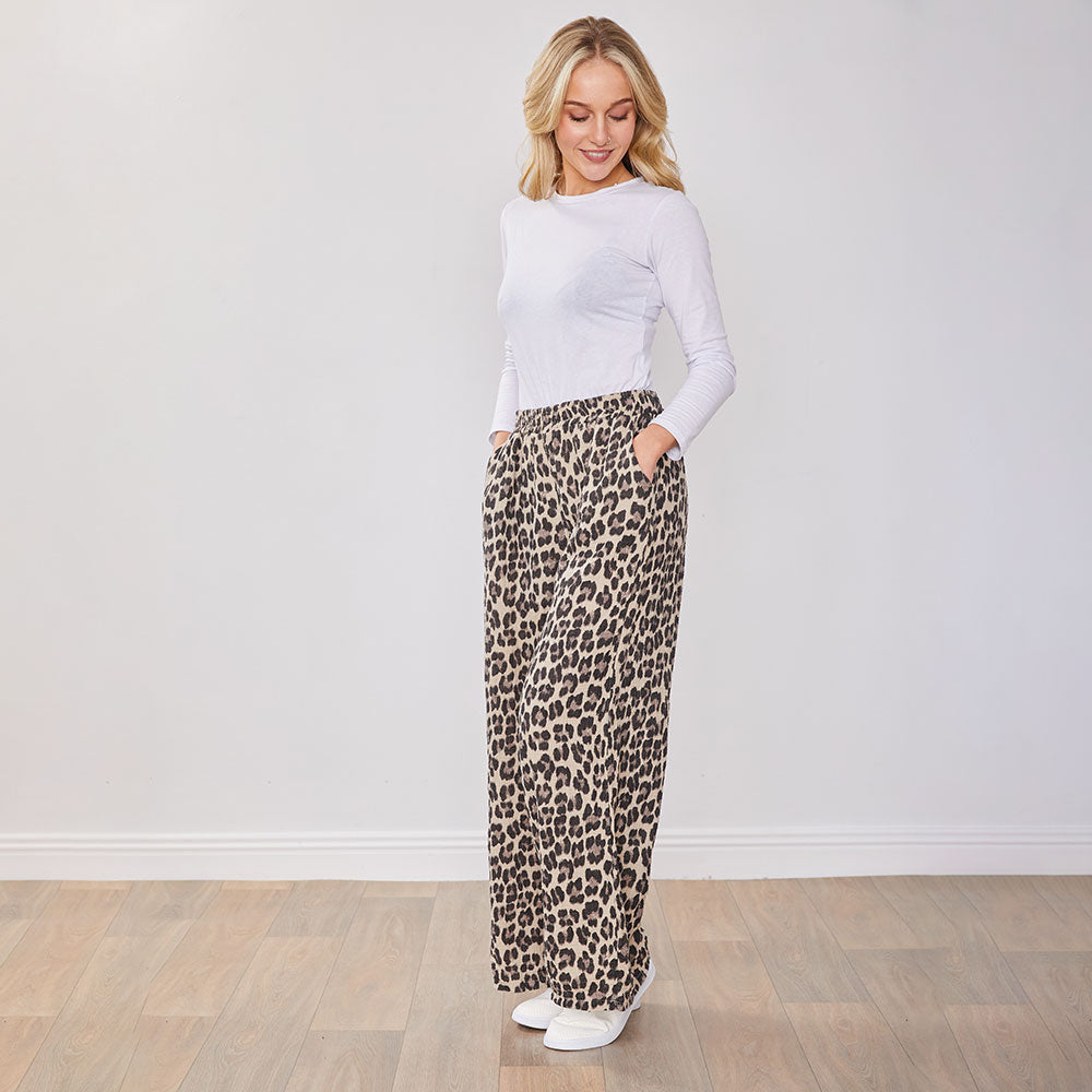 Lara Trousers (Leopard)