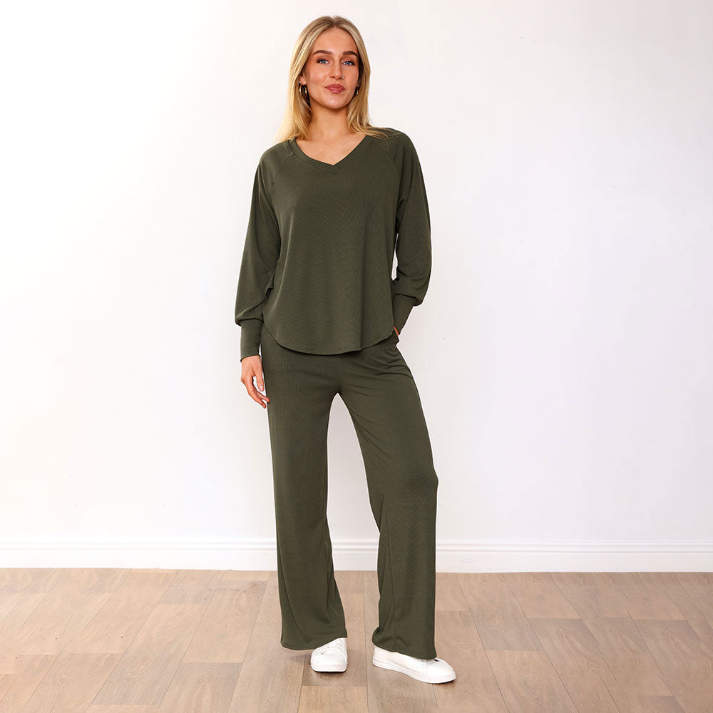 Layla Co-Ord (Khaki)