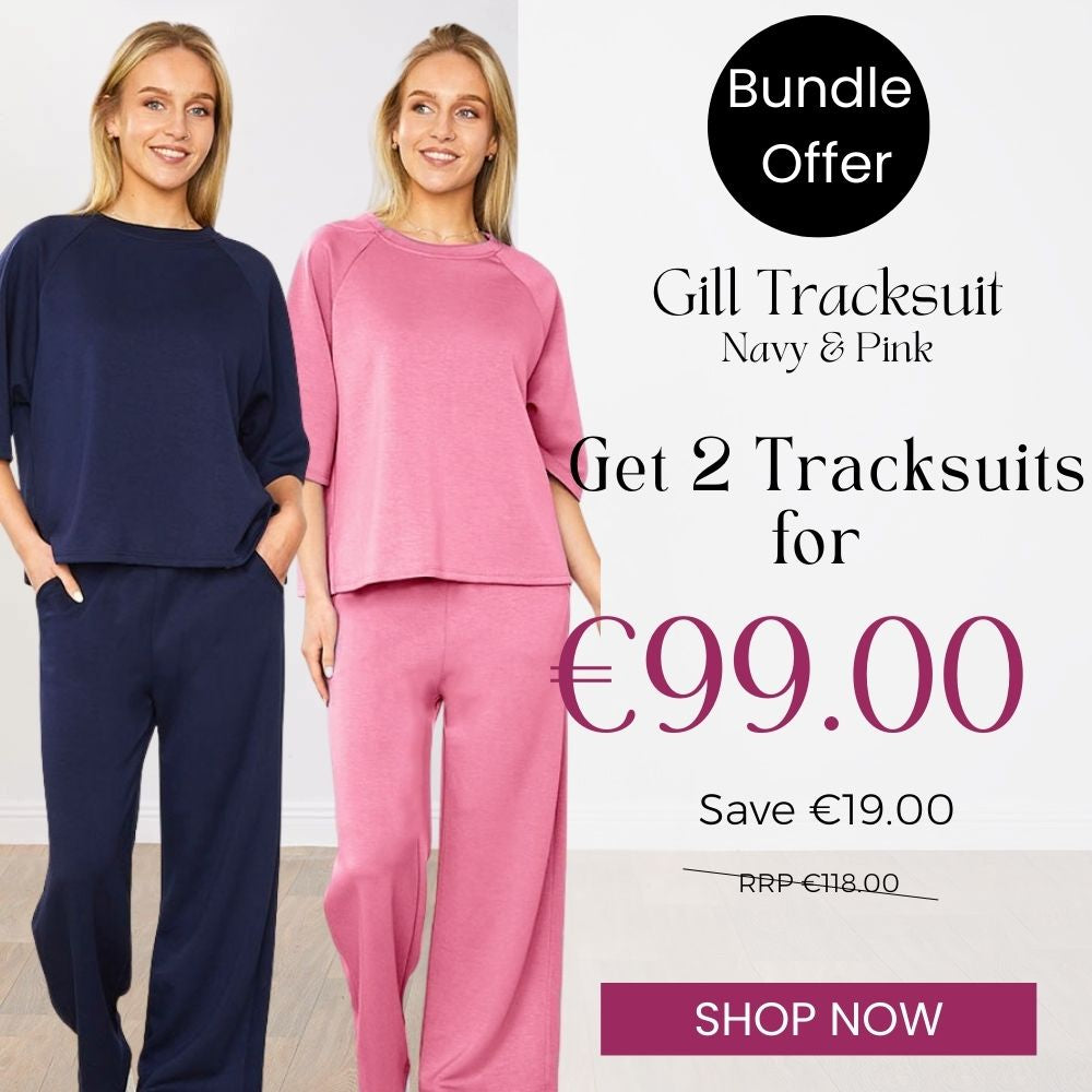 Gill Tracksuit Navy & Pink (2 for €99)