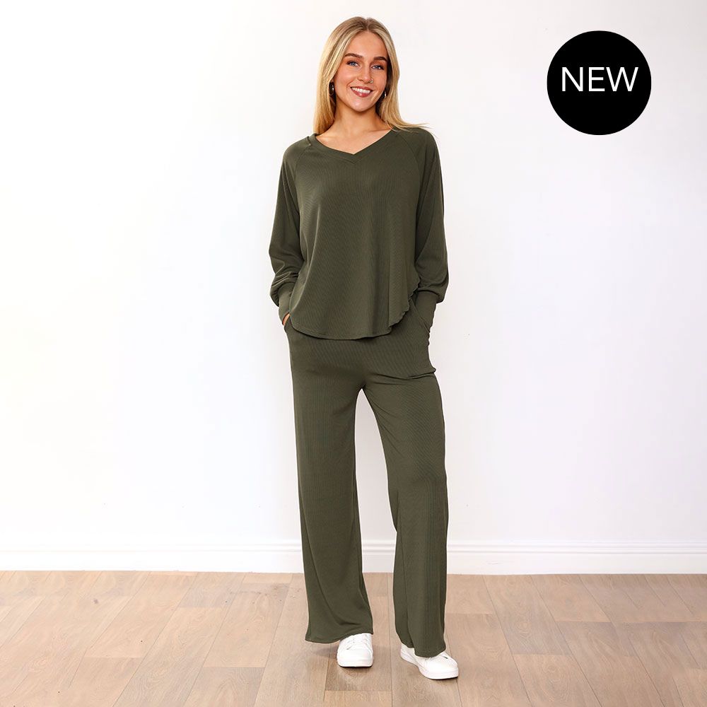 Layla Co-Ord (Khaki)