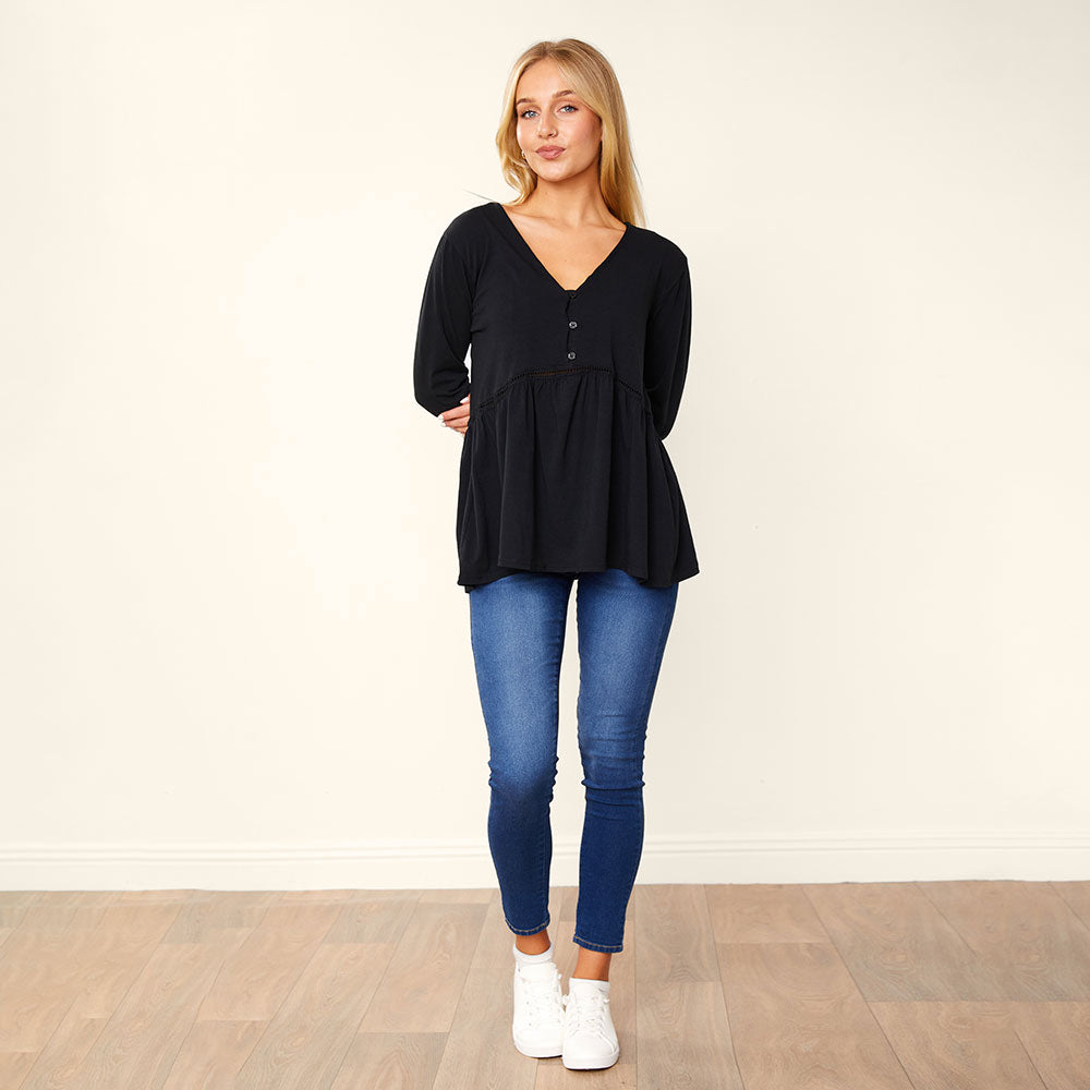 Leah Top (Black)