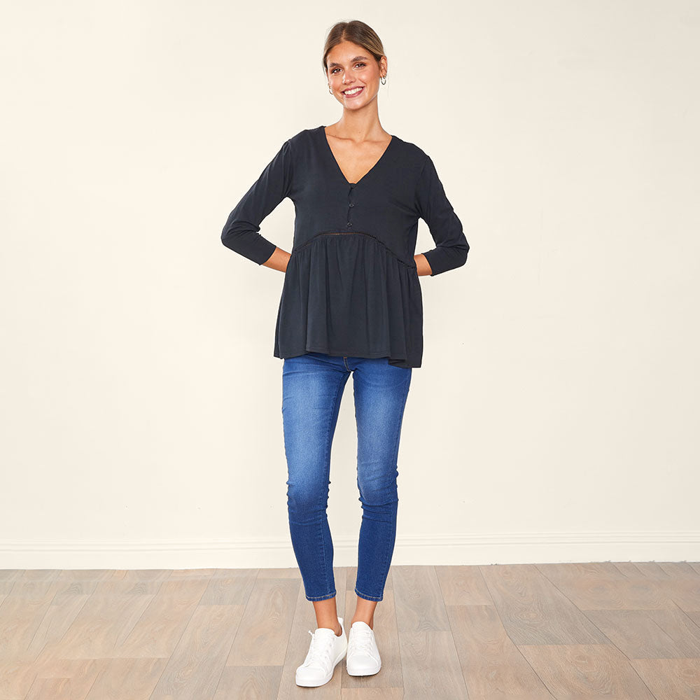 Leah Top (Black)