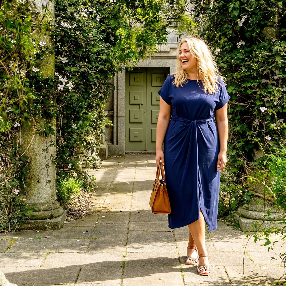 Lenny Dress (Navy)