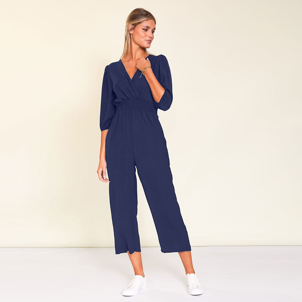 Navy 2025 ladies jumpsuit