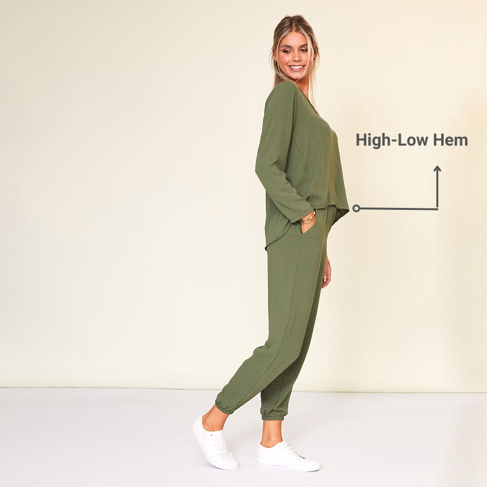 Libby Co-Ord (Olive)