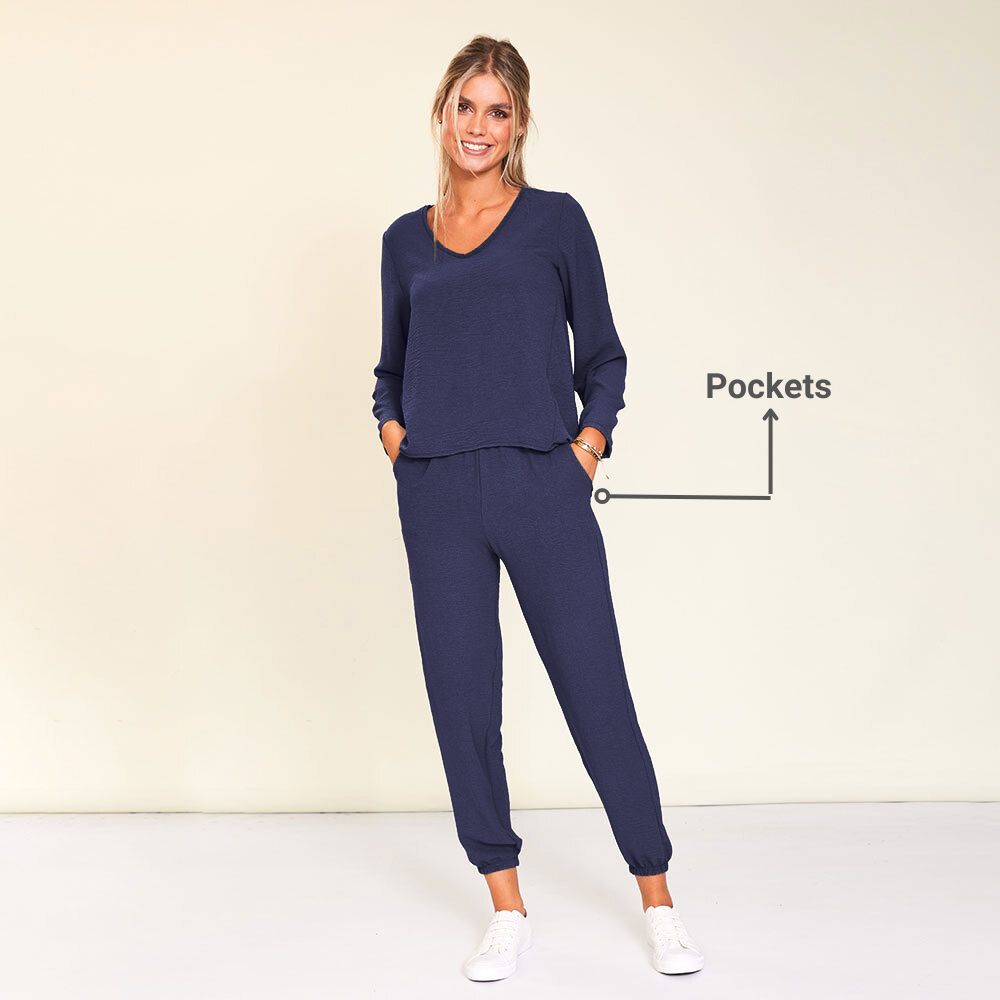 Libby Co-Ord (Navy)