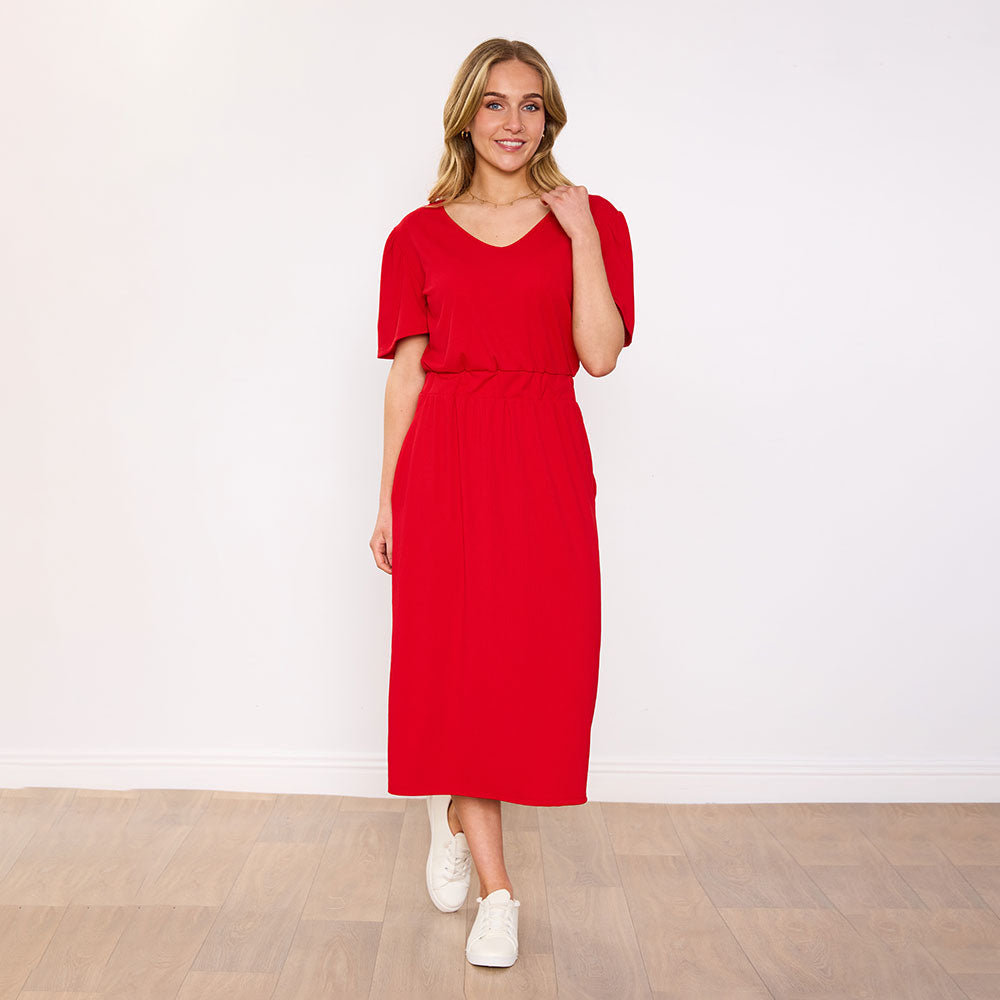 Lois Dress (Red)