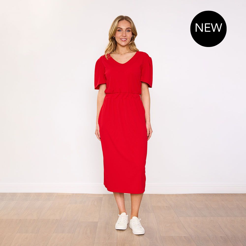 Lois Dress (Red)