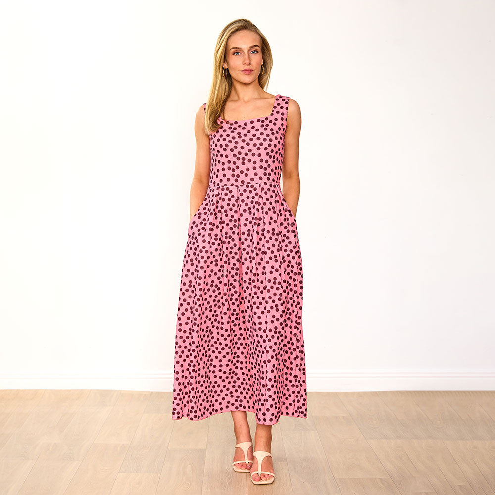 Maddie Dress (Polka Dot)