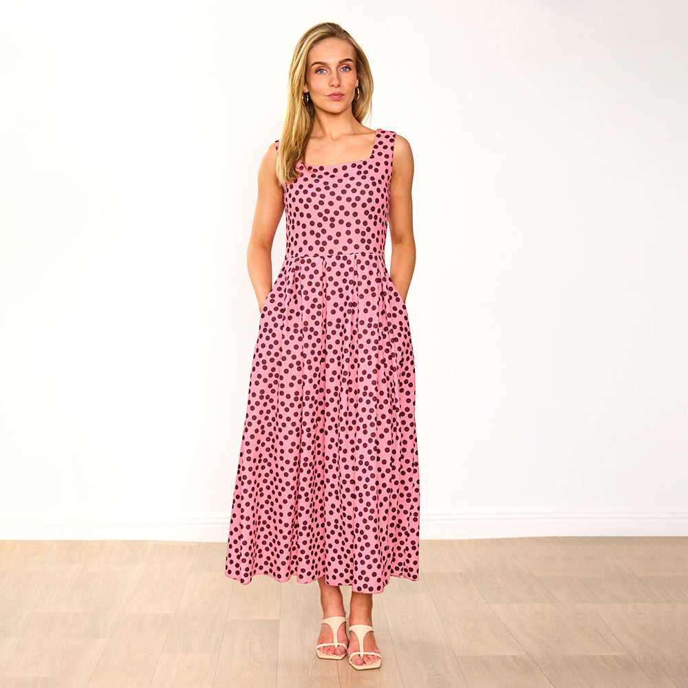 Maddie Dress (Polka Dot)