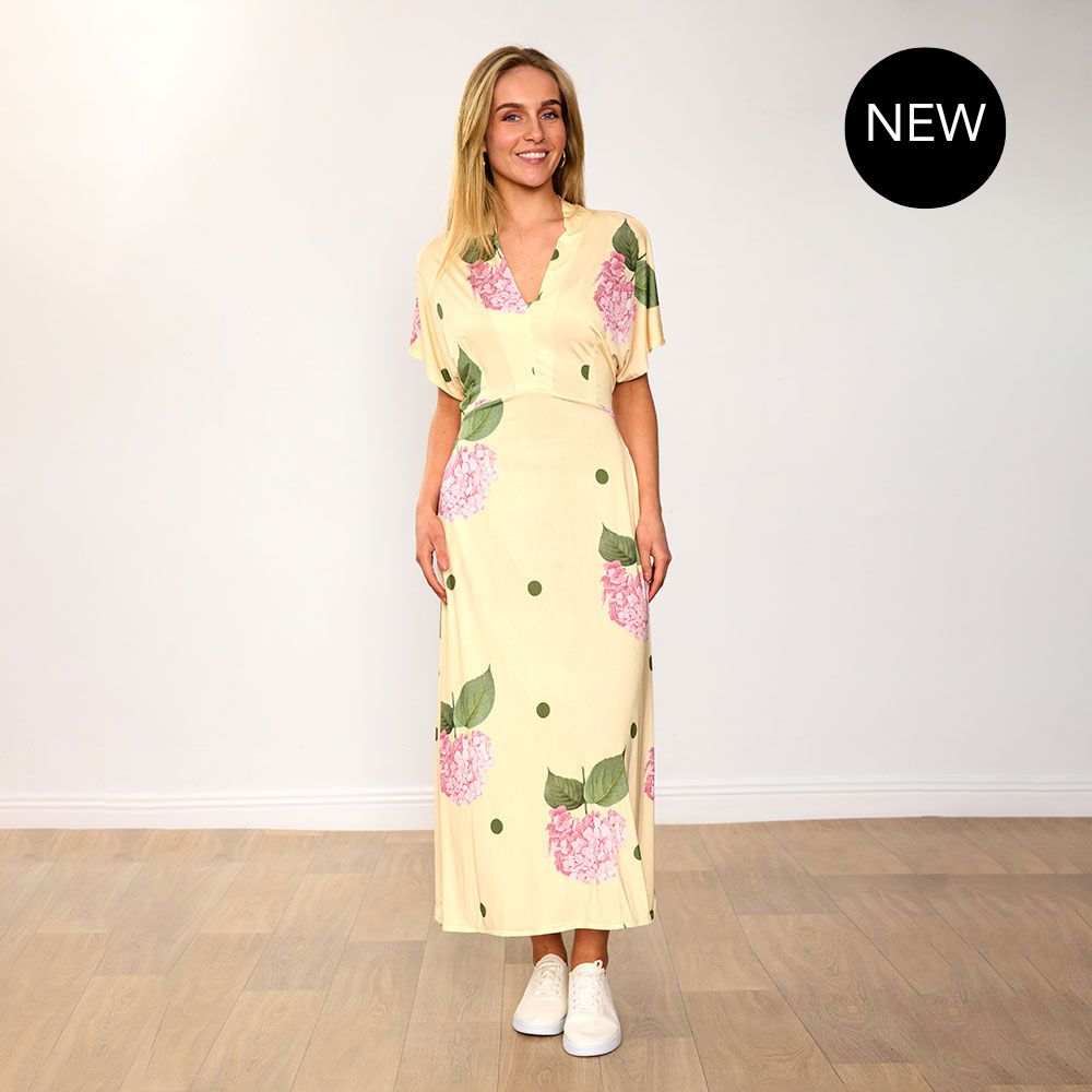 Maisie Dress (Lemon Blossom)