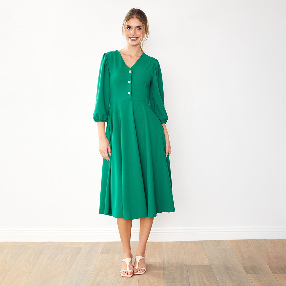 Maisy Dress (Green)