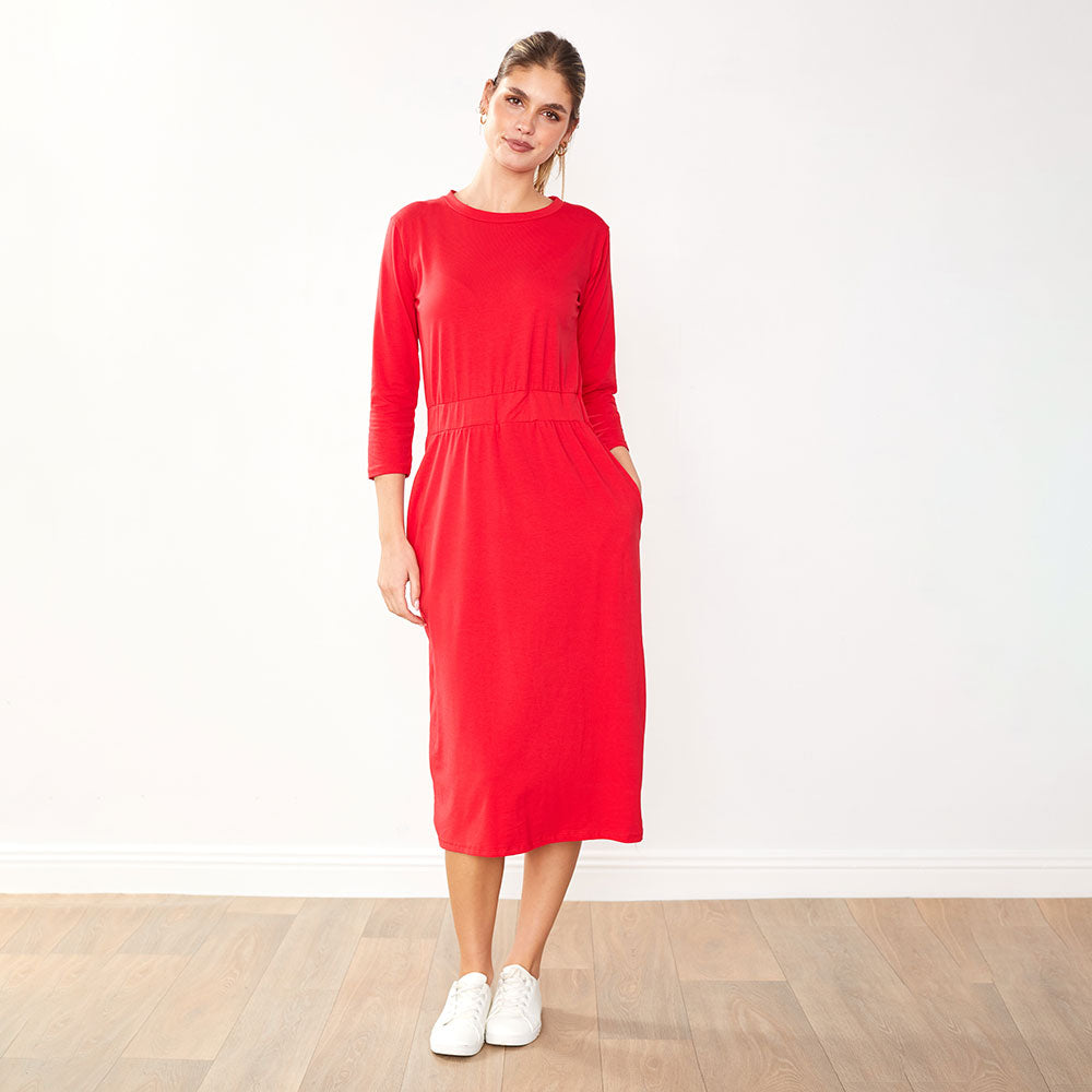 Mara Dress (Red)