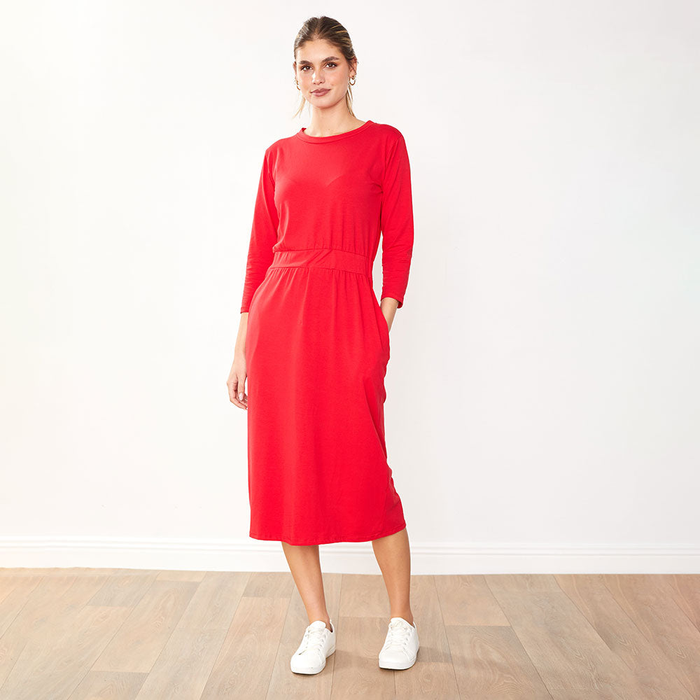 Mara Dress (Red)