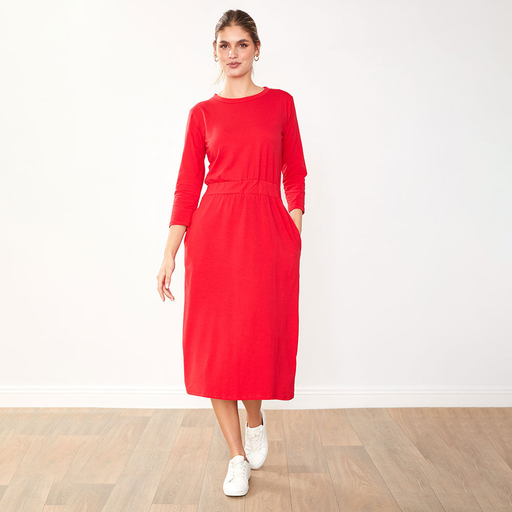 Mara Dress (Red)