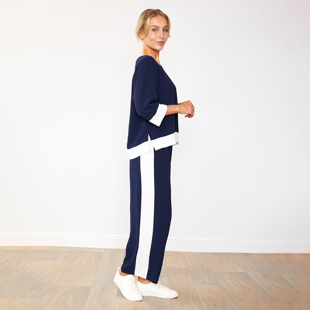 Mia Co-ord (Navy/White)