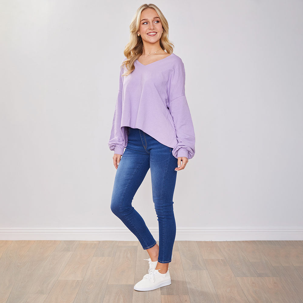 Mira Top (Lilac)