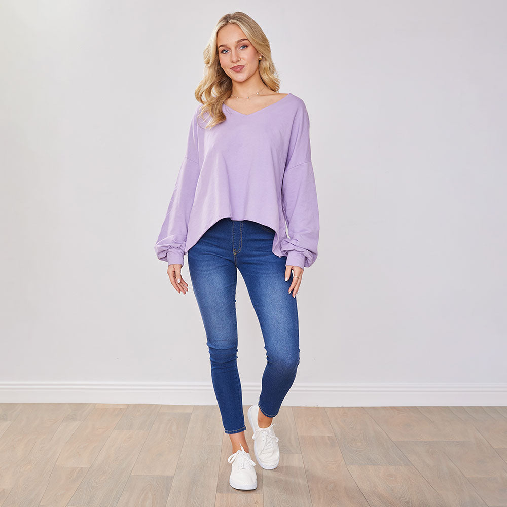 Mira Top (Lilac)