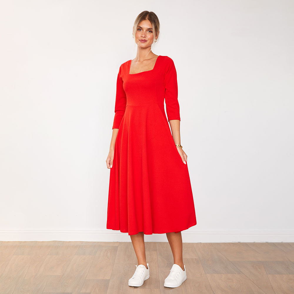 Molly Dress (Red)