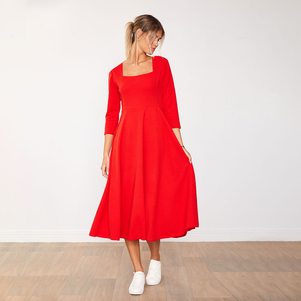 Molly Dress (Red)