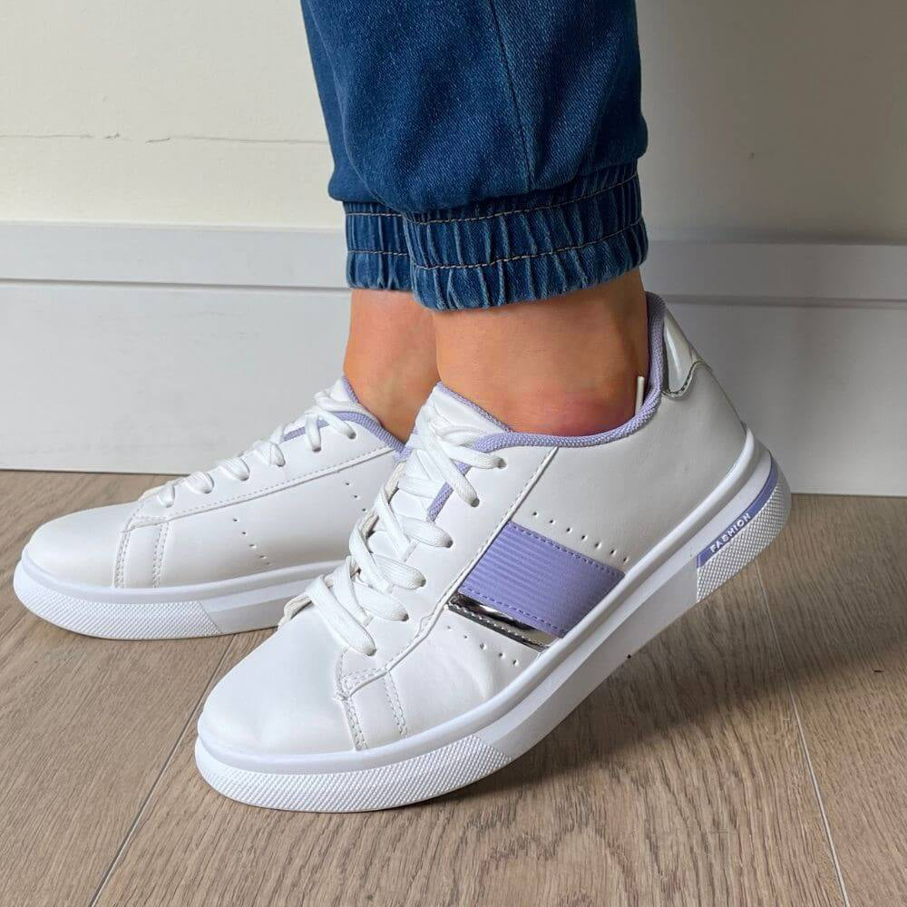 Nessa Sneakers (Purple) - The Casual Company