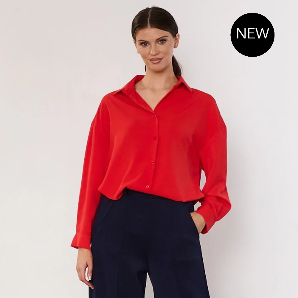 Hillary Shirt (Red)