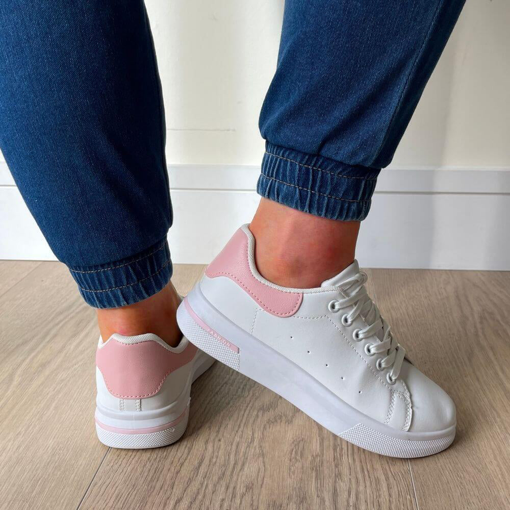 Niamh Sneakers (Pink) - The Casual Company