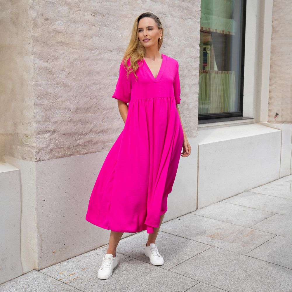 Pamela Dress (Fuchsia) &  (Navy) for €68