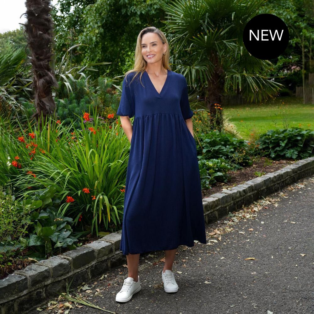 Pamela Dress (Fuchsia) &  (Navy) for €68