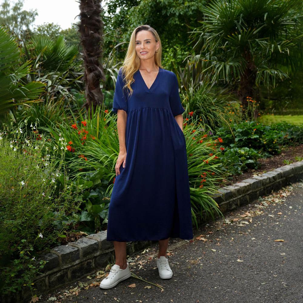 Pamela Dress (Fuchsia) &  (Navy) for €68