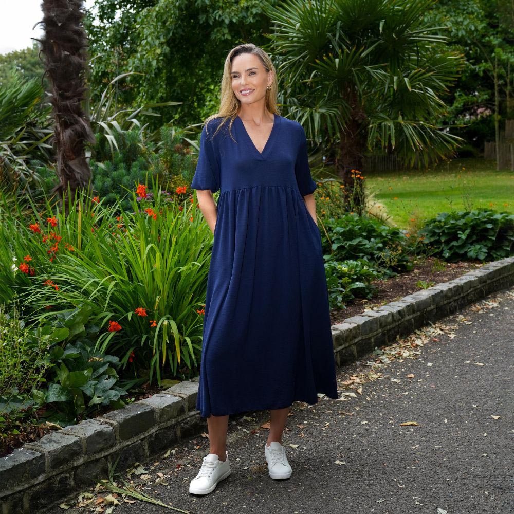 Pamela Dress (Fuchsia) &  (Navy) for €68