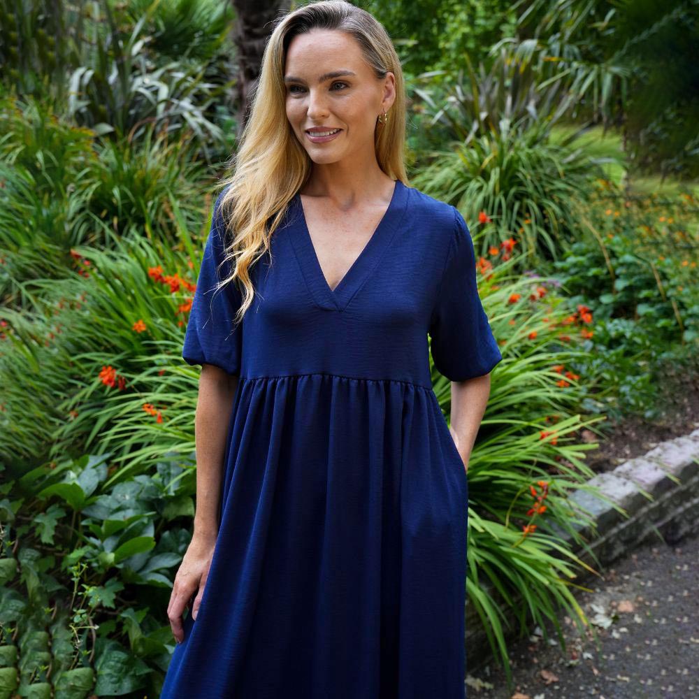 Pamela Dress (Fuchsia) &  (Navy) for €68